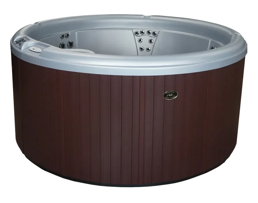 Outdoor relaxation in a spa