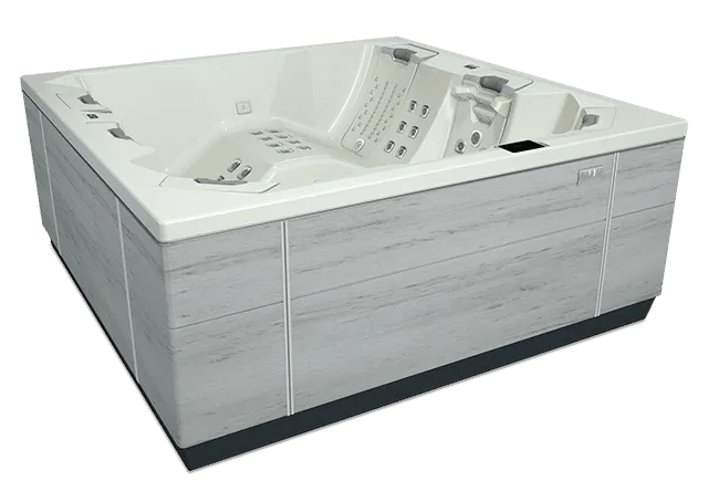 Luxury hot tub installation